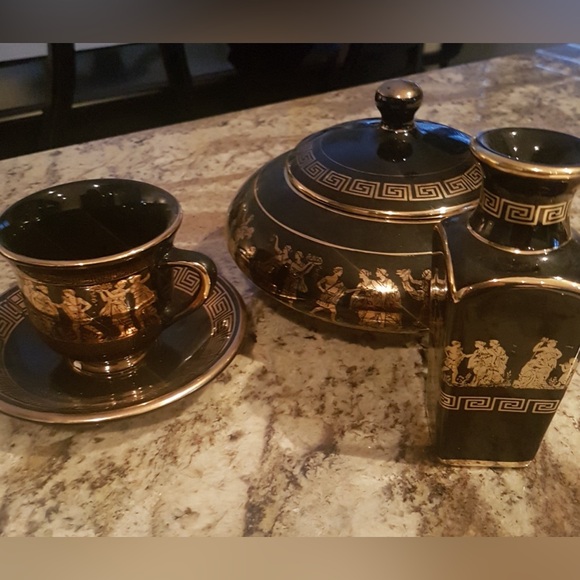 Greek Coffee Set - Picture 2 of 2